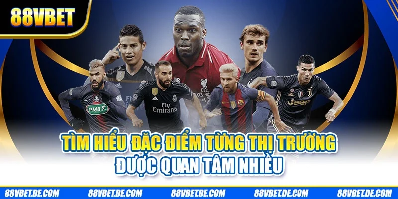 Tìm hiểu đặc điểm từng thị trường được quan tâm nhiều
